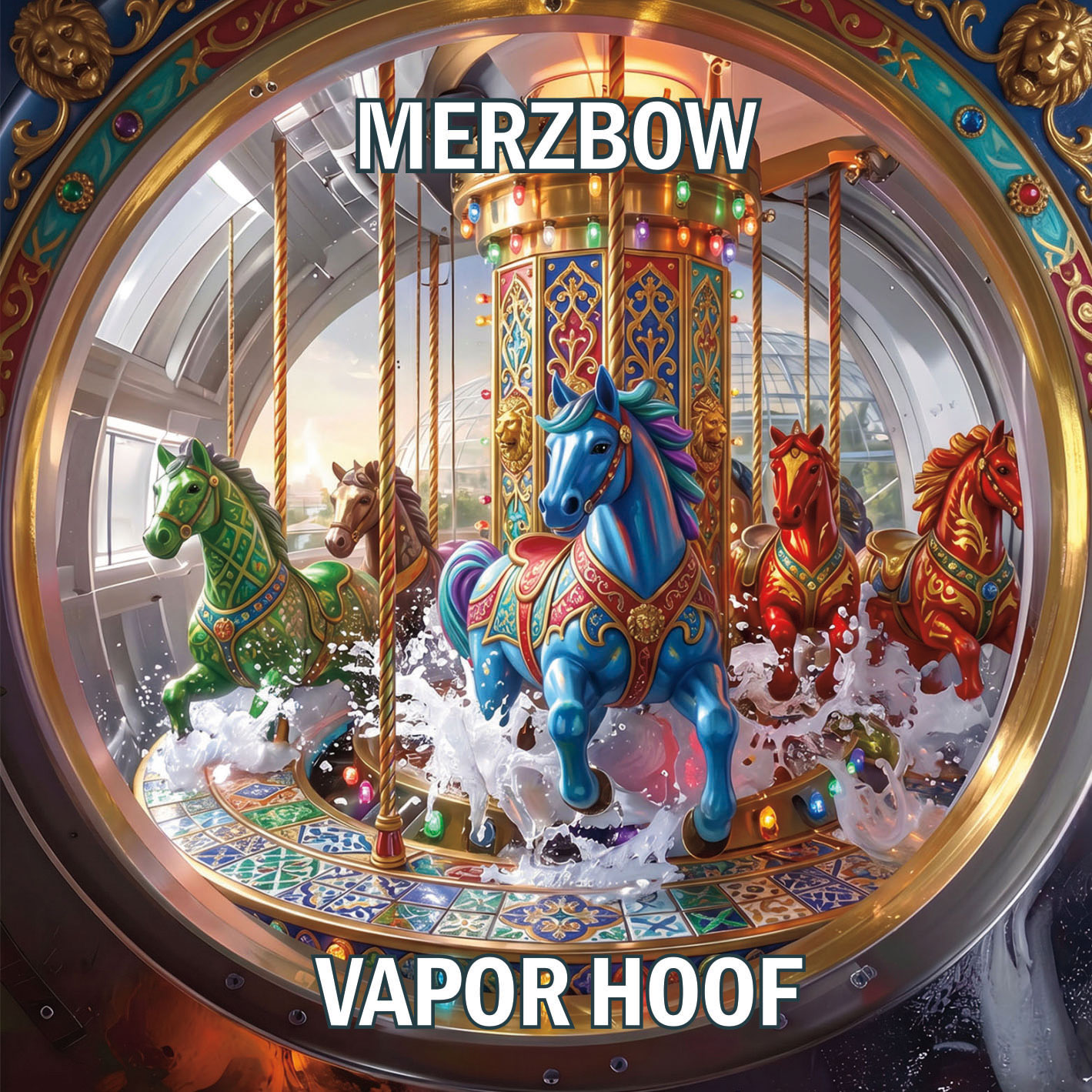 Merzbow&ndash;Vapor Hoof CD Cover